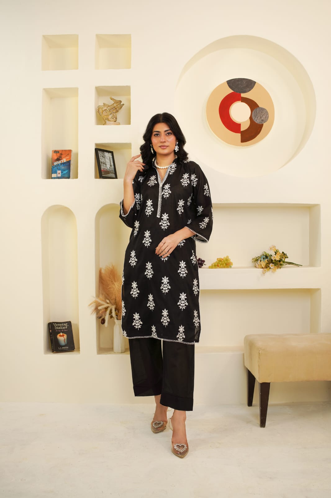 Mah-Jabeen Embroidered 2Pc